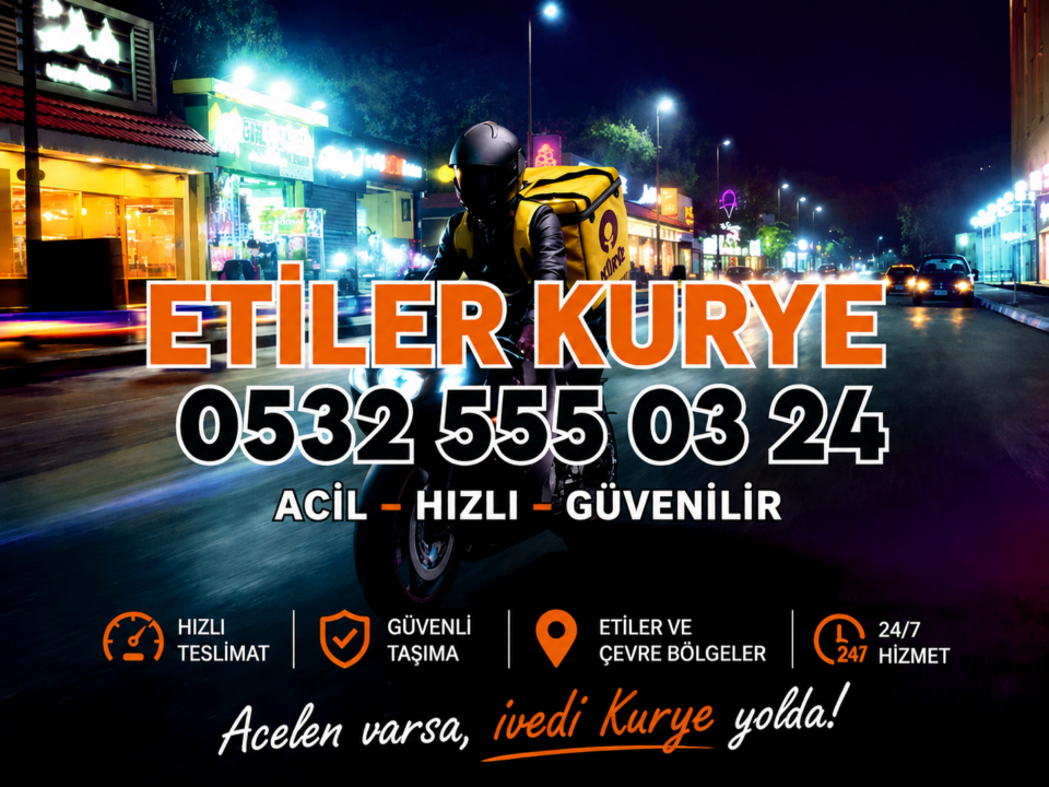 Etiler Kurye - İvedi Kurye hızlı moto kurye hizmeti